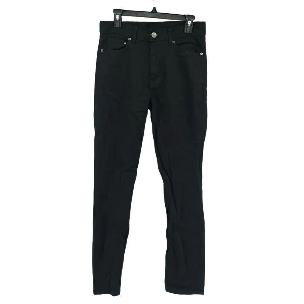 &Denim H&M Men’s Black Slim Fit Stretch Skinny Denim Jeans Size 30